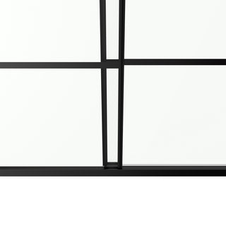 60" x 66" Framed Reversible Sliding Bathtub Door in Matte Black with Clear Glass