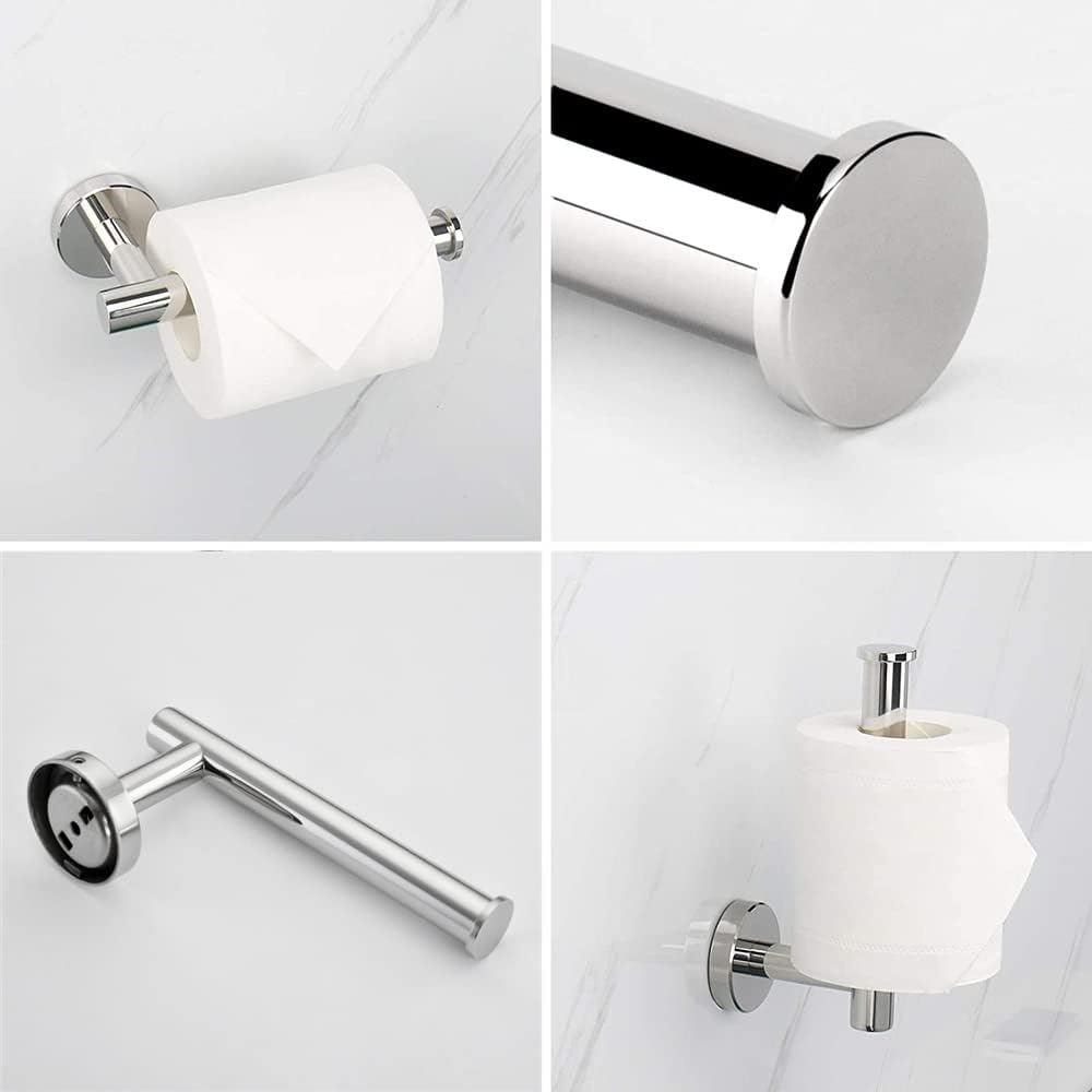 Porte-papier Devmont chromé - Acier inoxydable 304