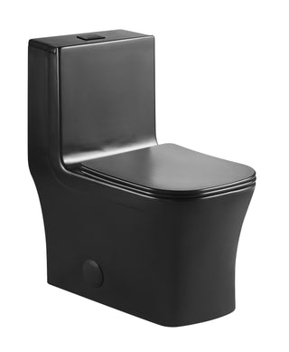 One Piece Toilet - Barcelona - Black