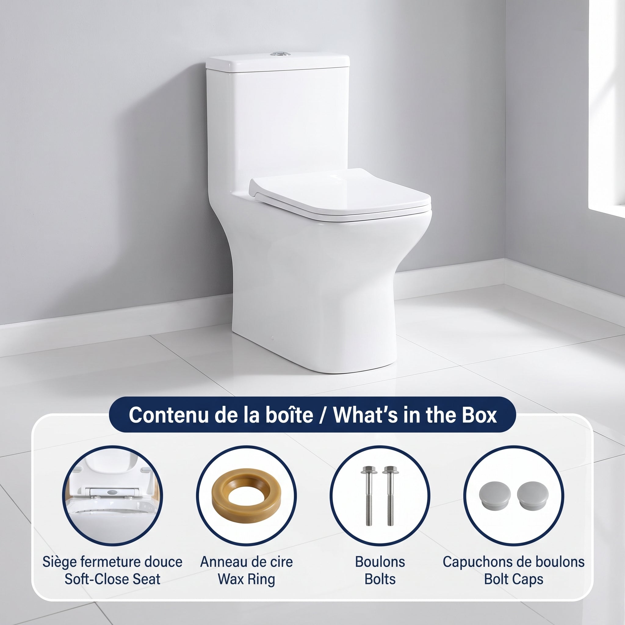 Toilette Monobloc - Ibiza