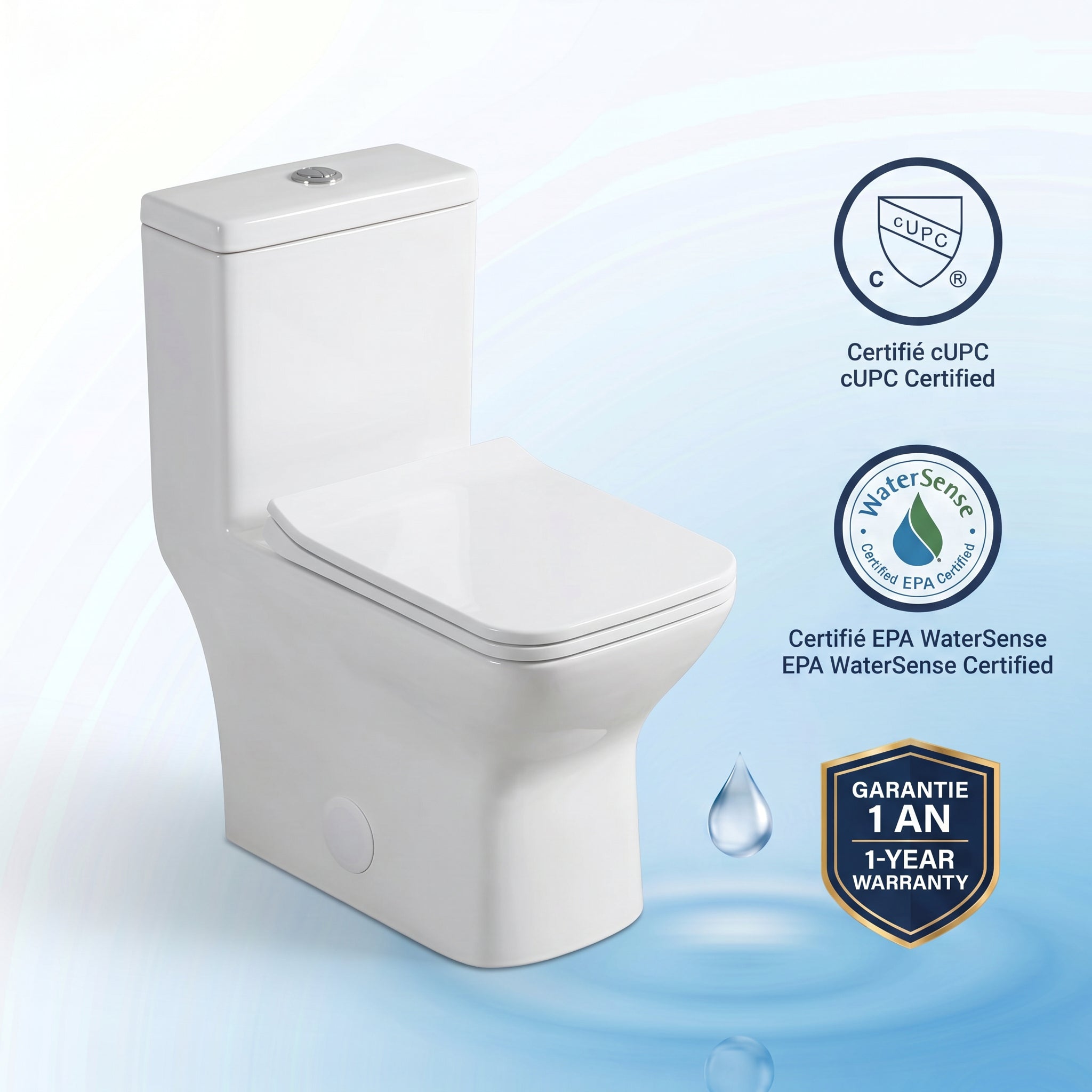 Toilette Monobloc - Ibiza