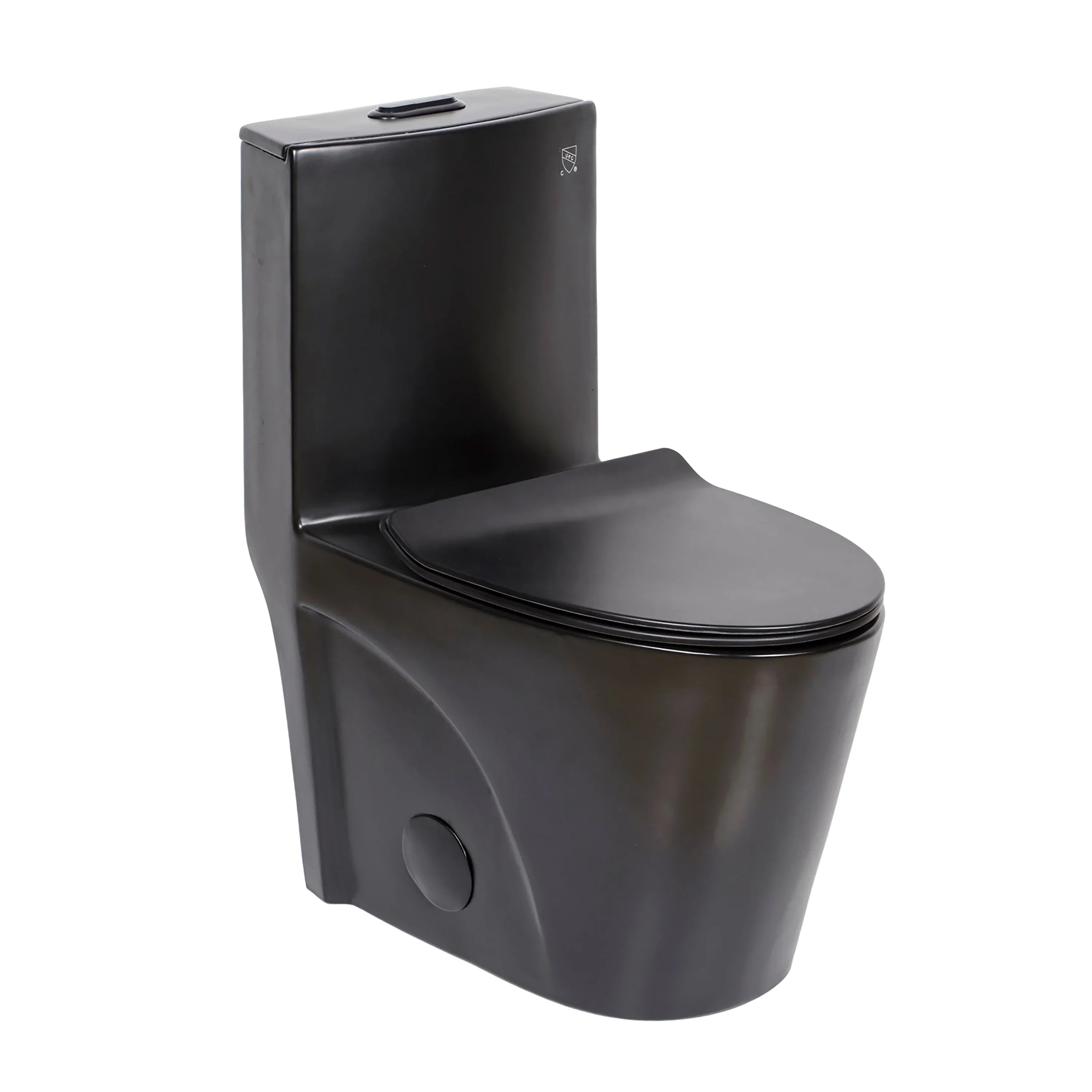 Toilettes Monobloc Noir Mat - Catania