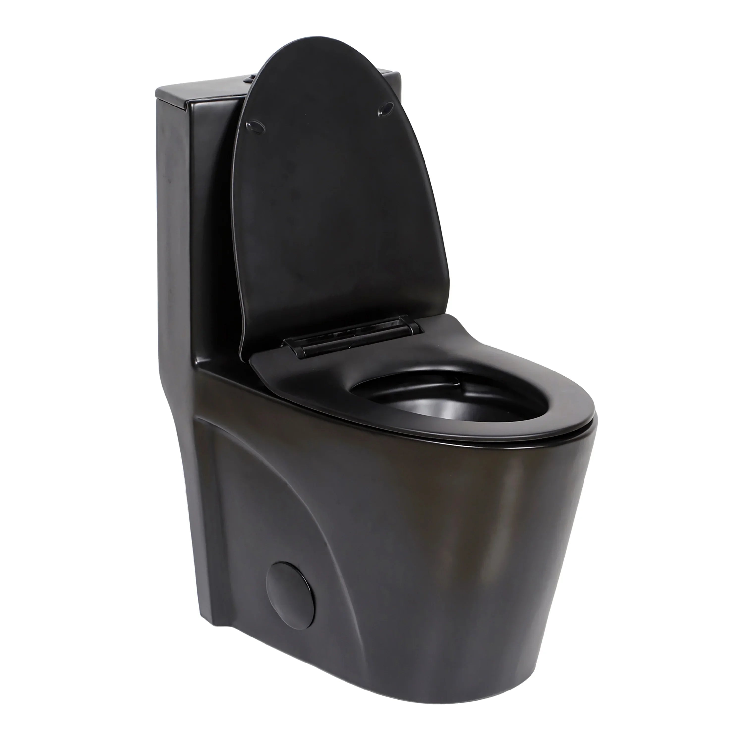 Toilettes Monobloc Noir Mat - Catania