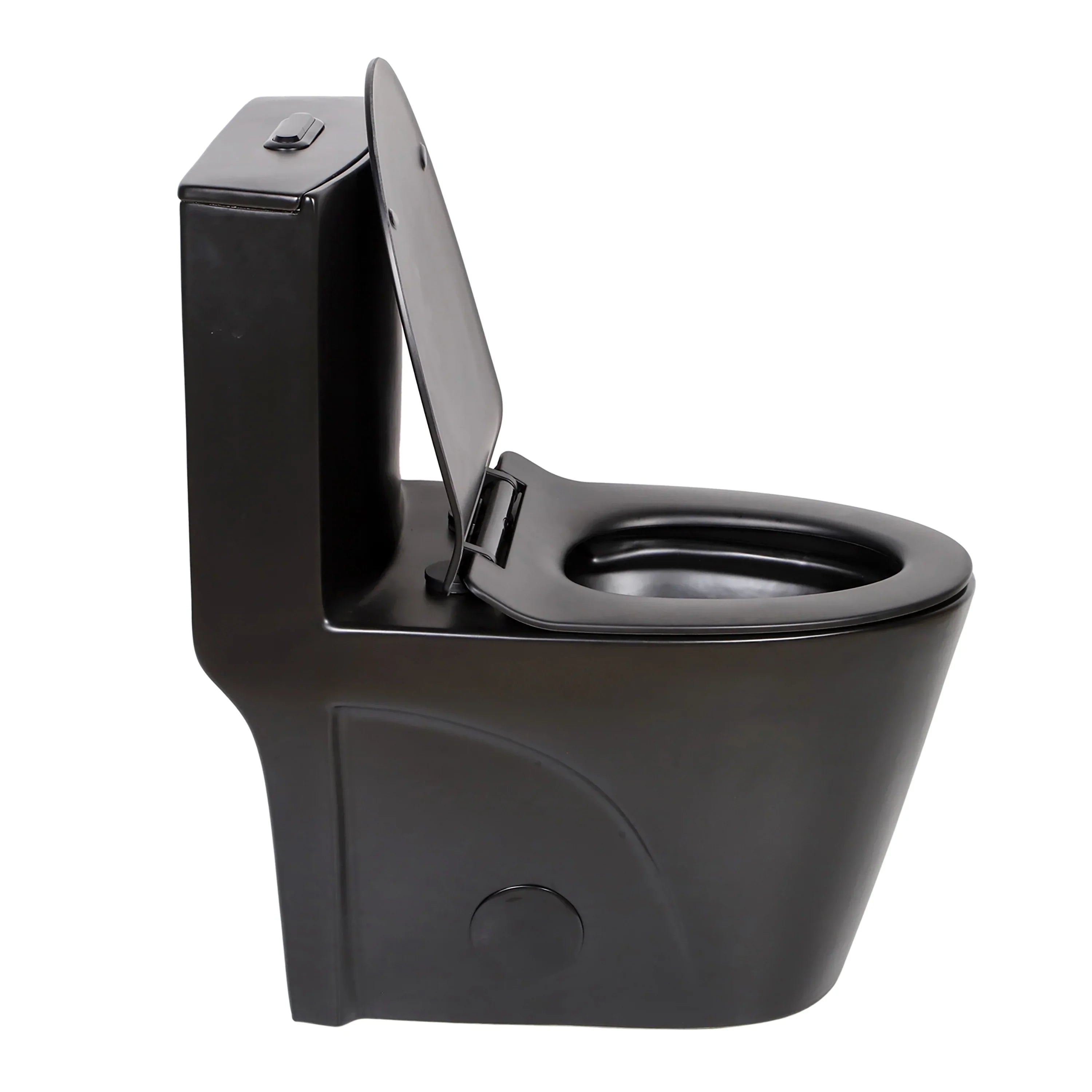 Toilettes Monobloc Noir Mat - Catania