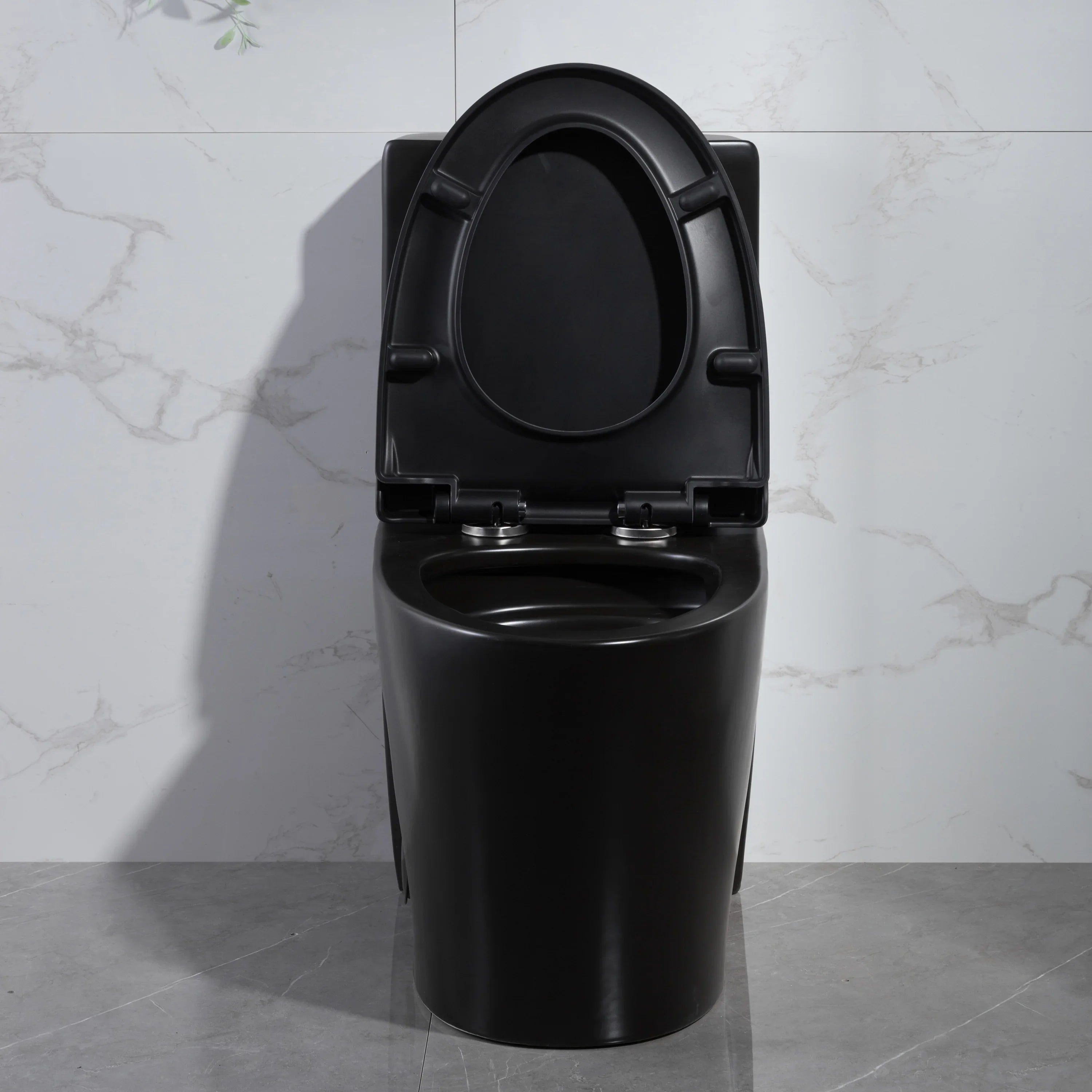 Toilettes Monobloc Noir Mat - Catania