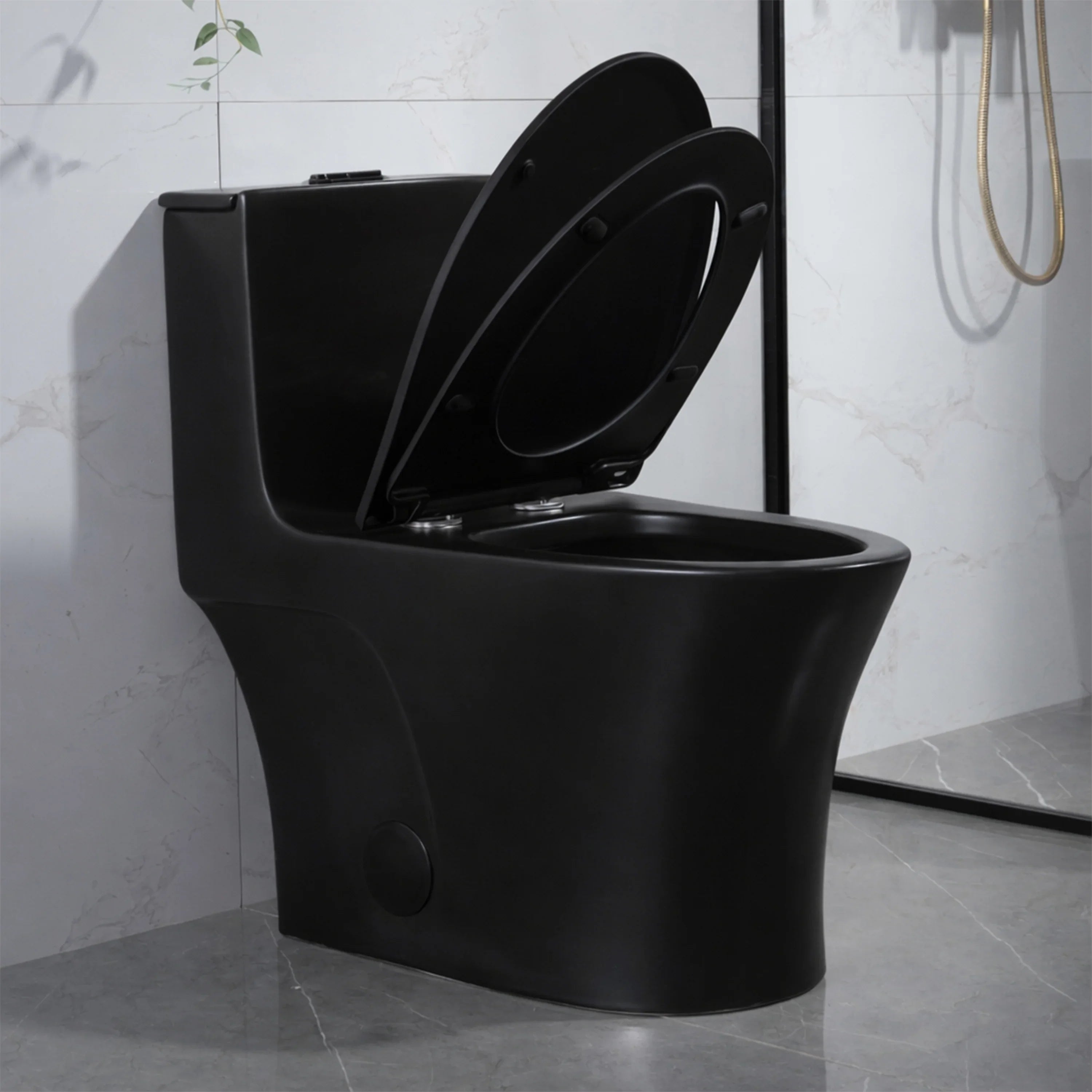Toilettes Monobloc - Prato en Noir