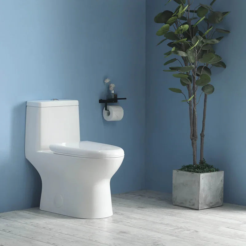 One Piece Toilet - Pesaro - White