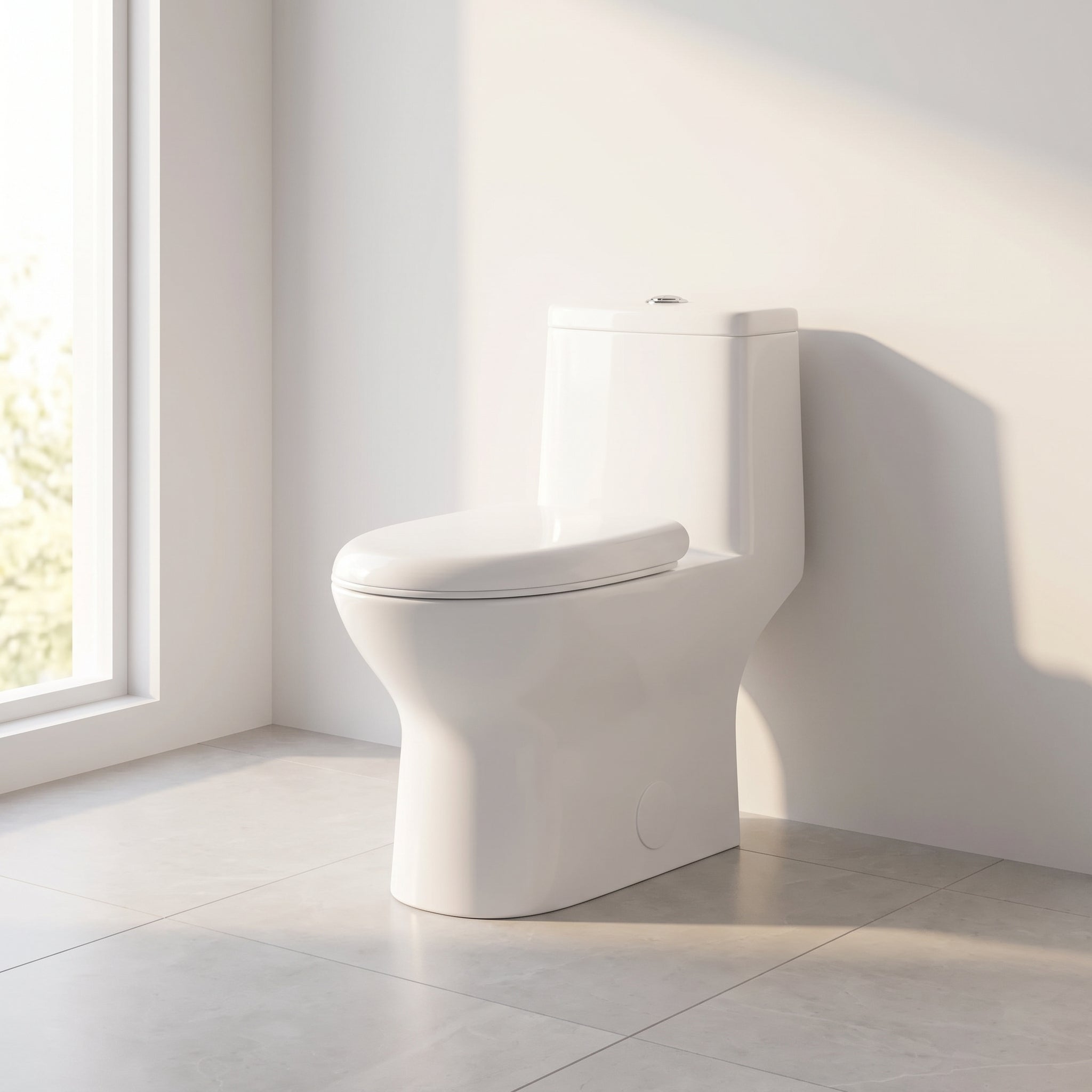 Toilettes Monobloc - Pesaro - Blanc