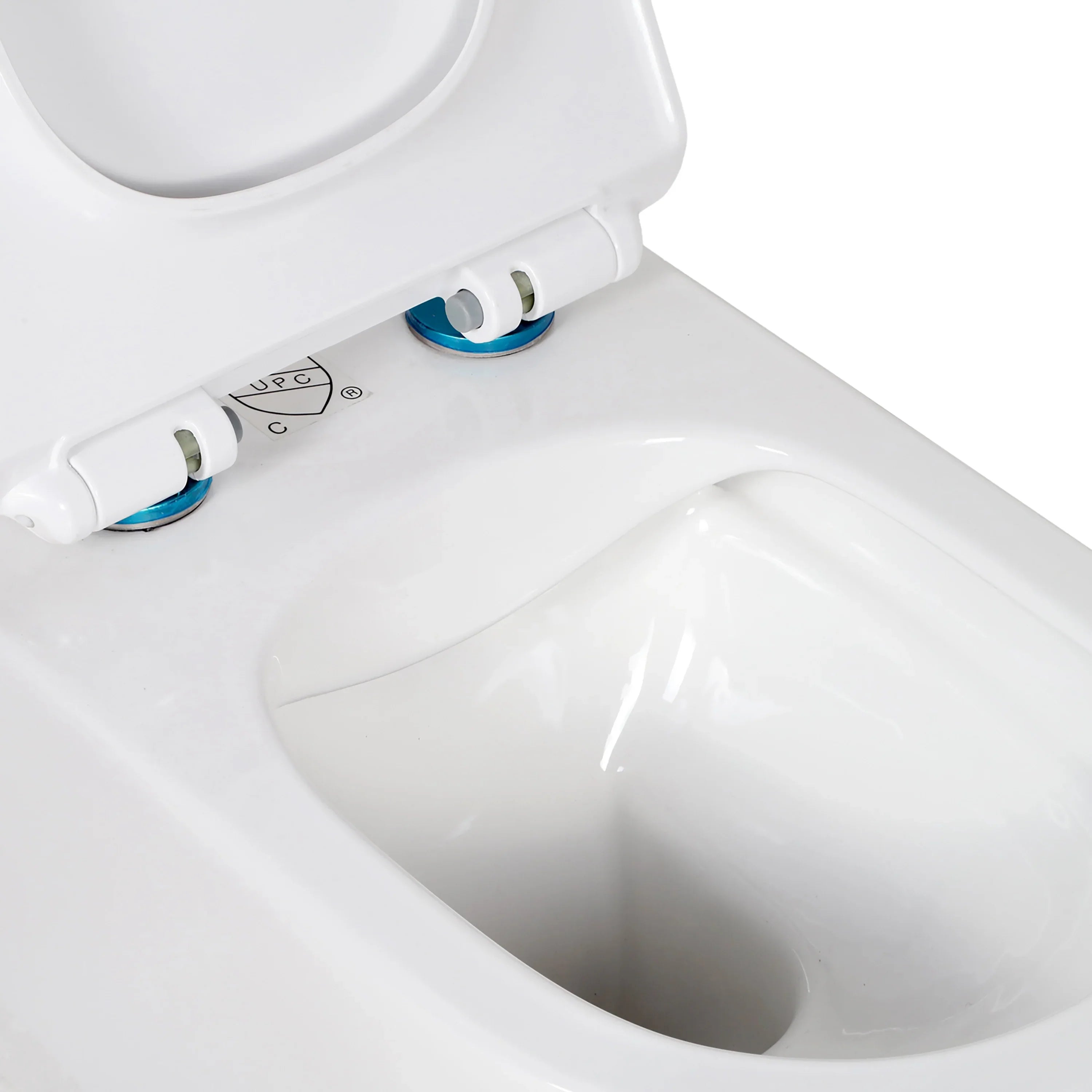 Toilette Murale Valentia Blanche - Double Chasse 1.1/1.6 GPF
