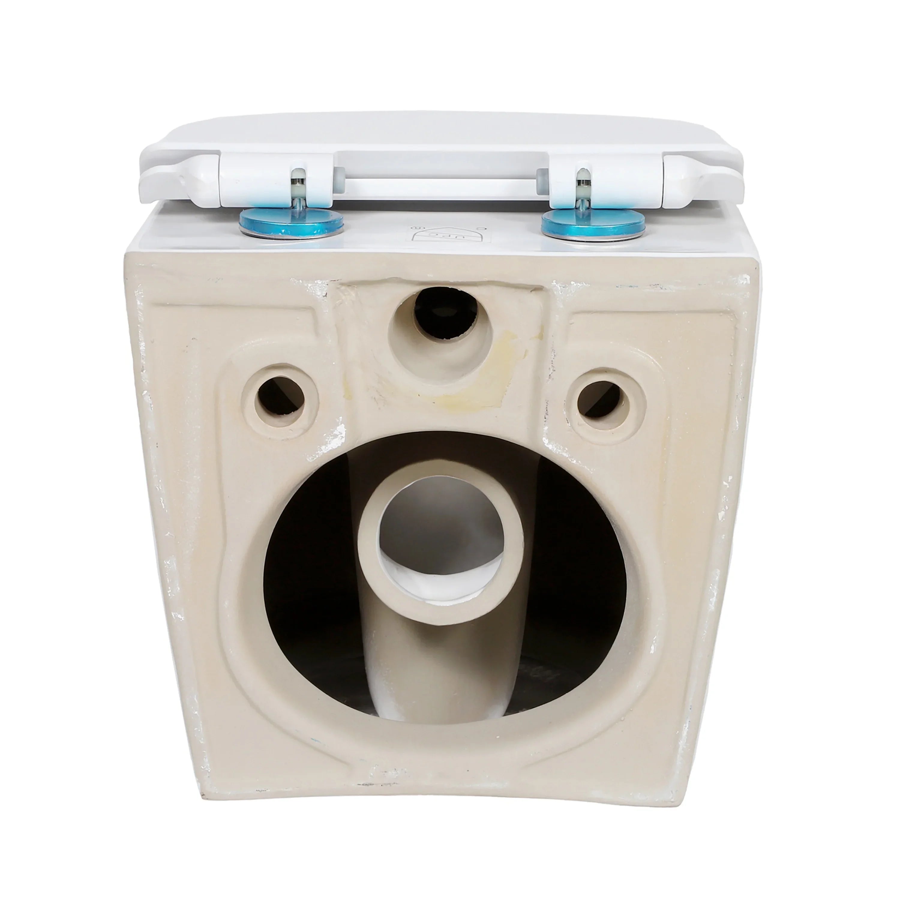 Toilette Murale Valentia Blanche - Double Chasse 1.1/1.6 GPF
