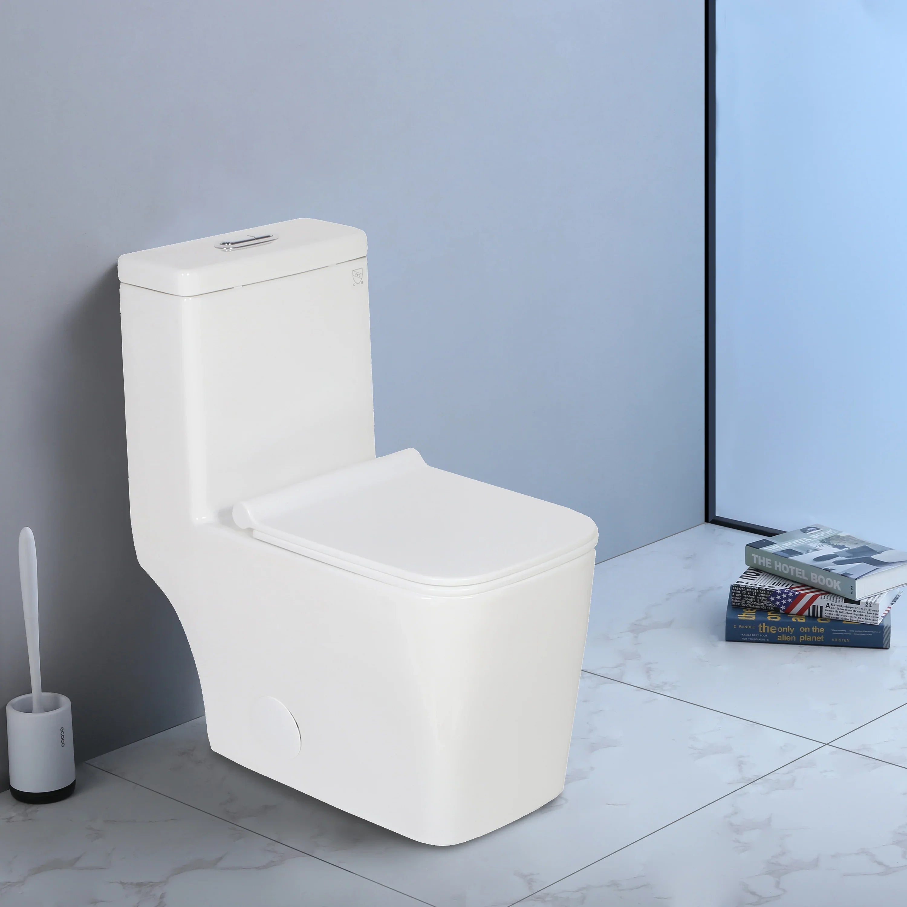 One Piece Toilet - Tornado in White