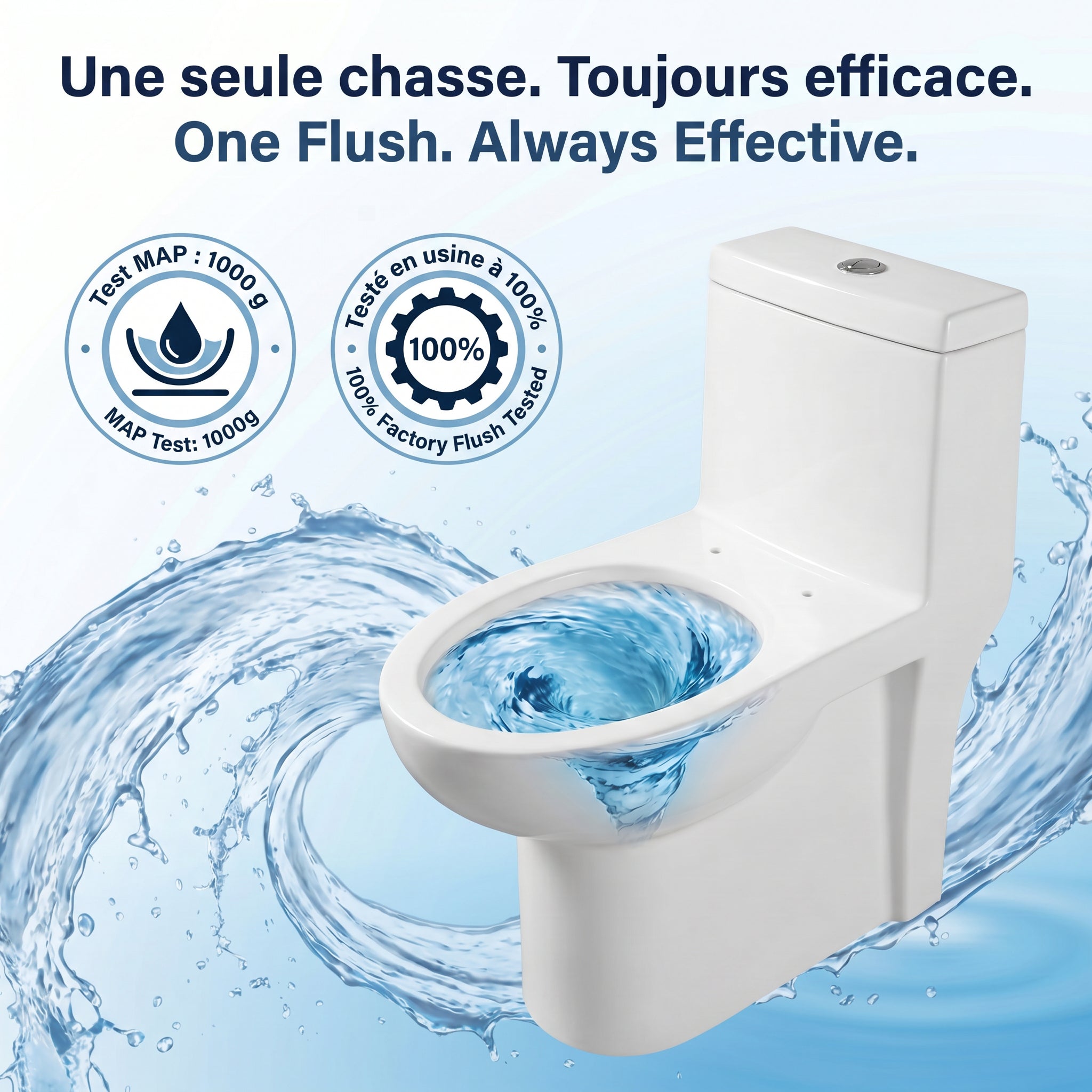Toilette Monobloc - Hilton