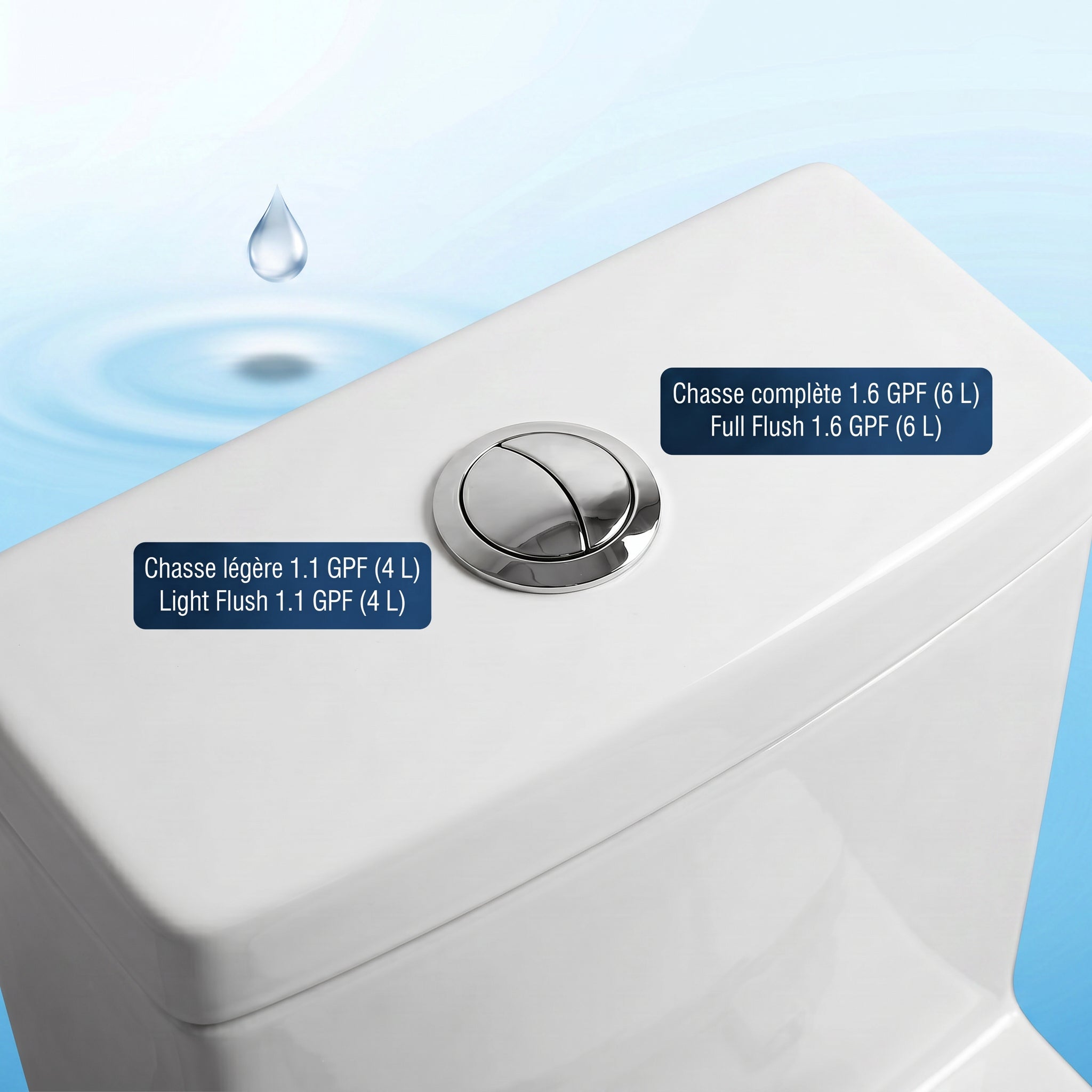 Toilette Monobloc - Hilton