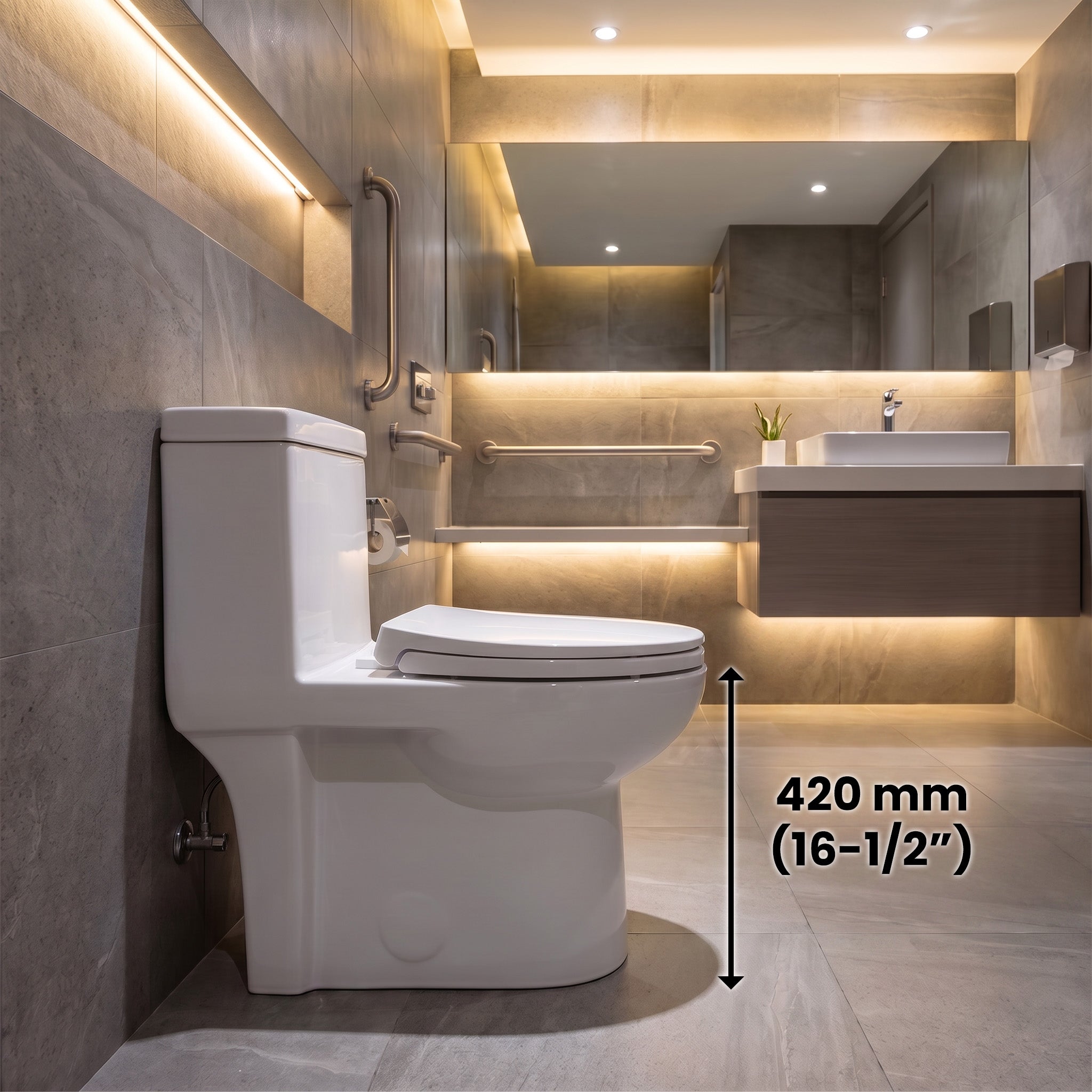 Toilette Monobloc - Hilton