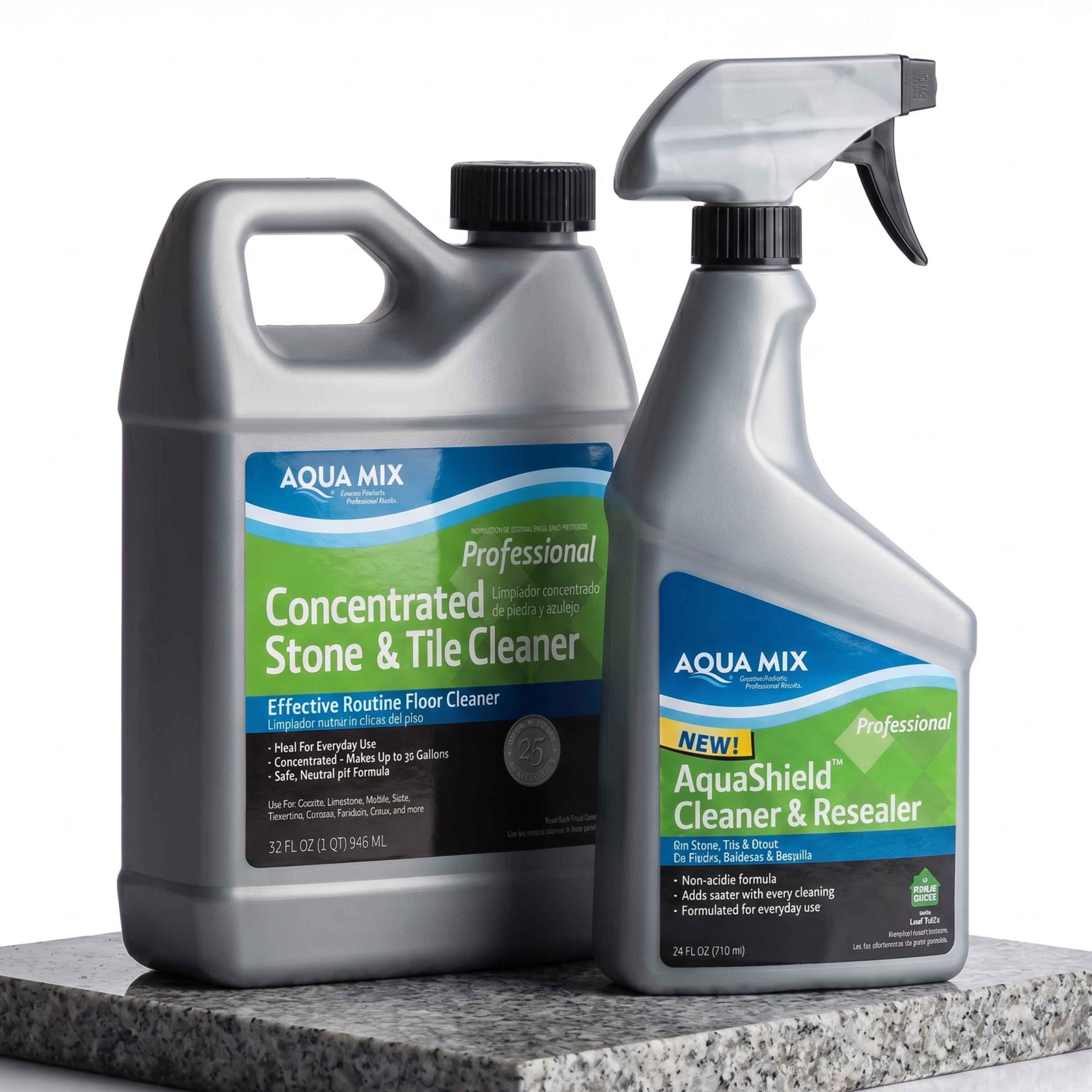 Ultimate Countertop Maintenance Bundle — Aqua Mix AquaShield + Concentrated Cleaner — image 2