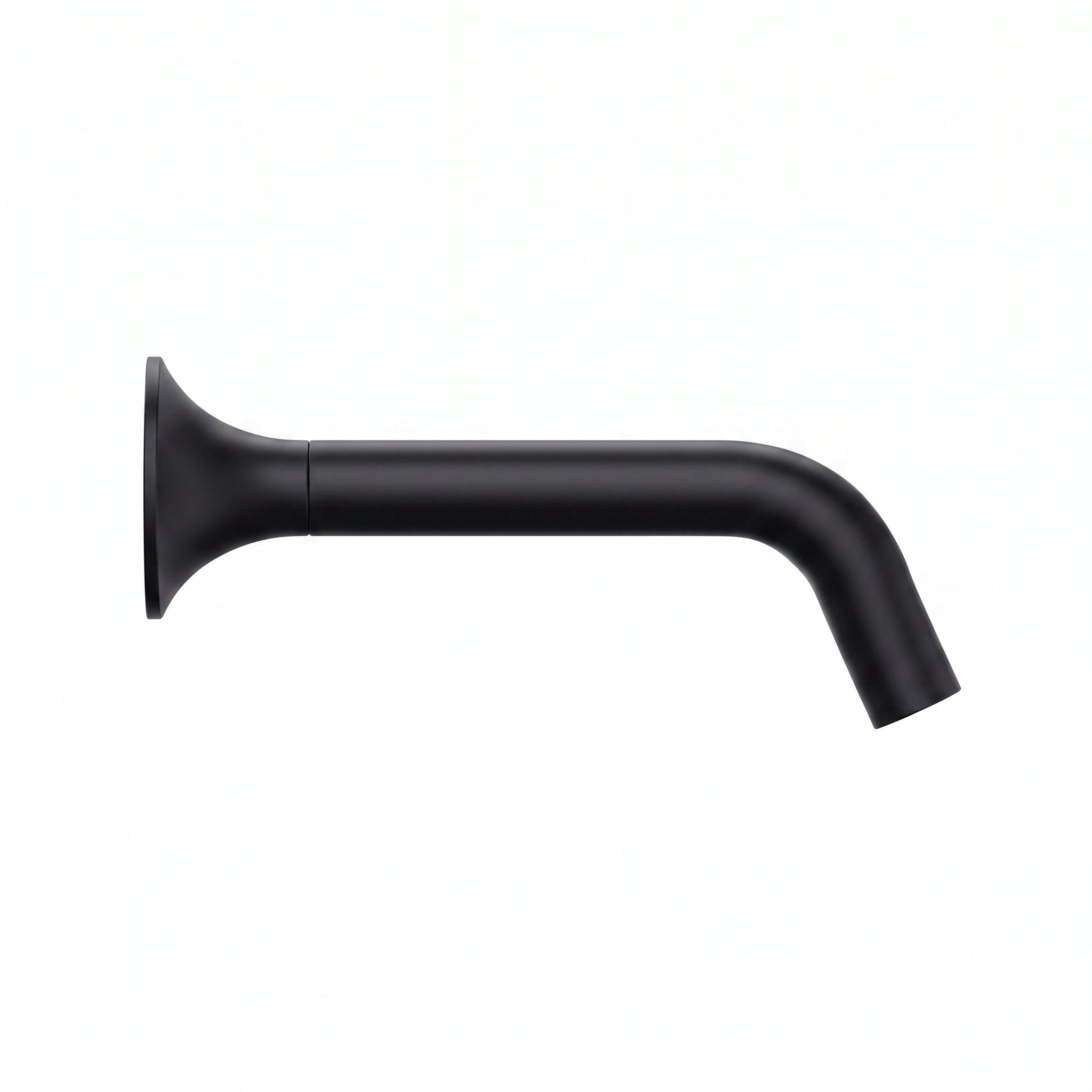 Vetra Wall-Mount Bathroom Faucet - Matte Black Widespread 3-Hole