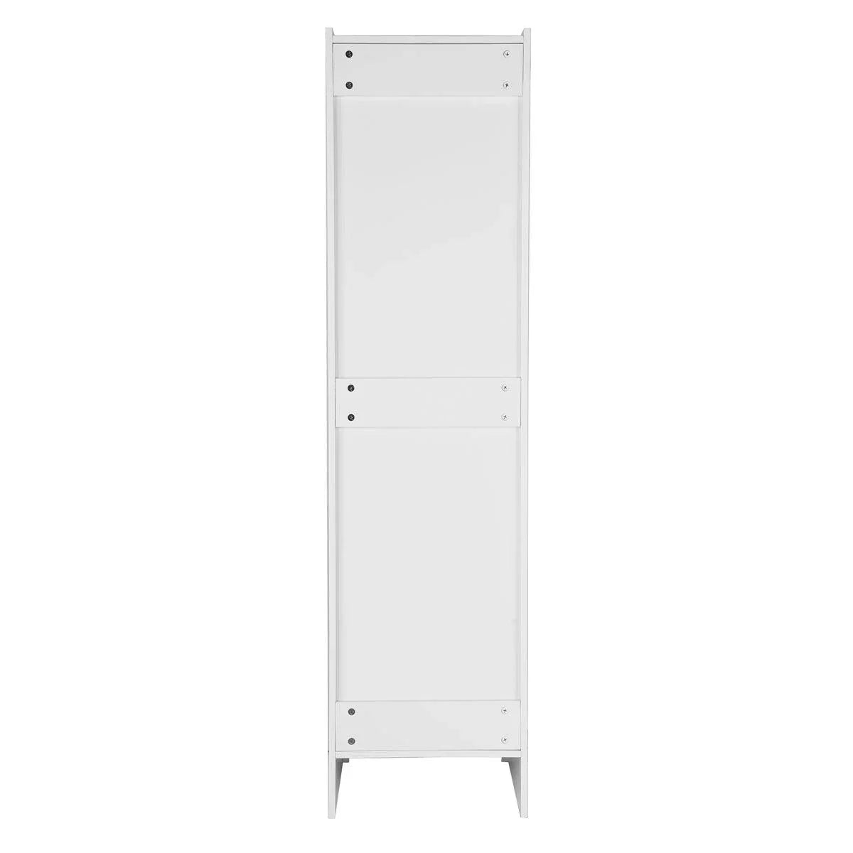 Bathroom Linen Cabinet - White - Bilbao - Golden Elite Deco