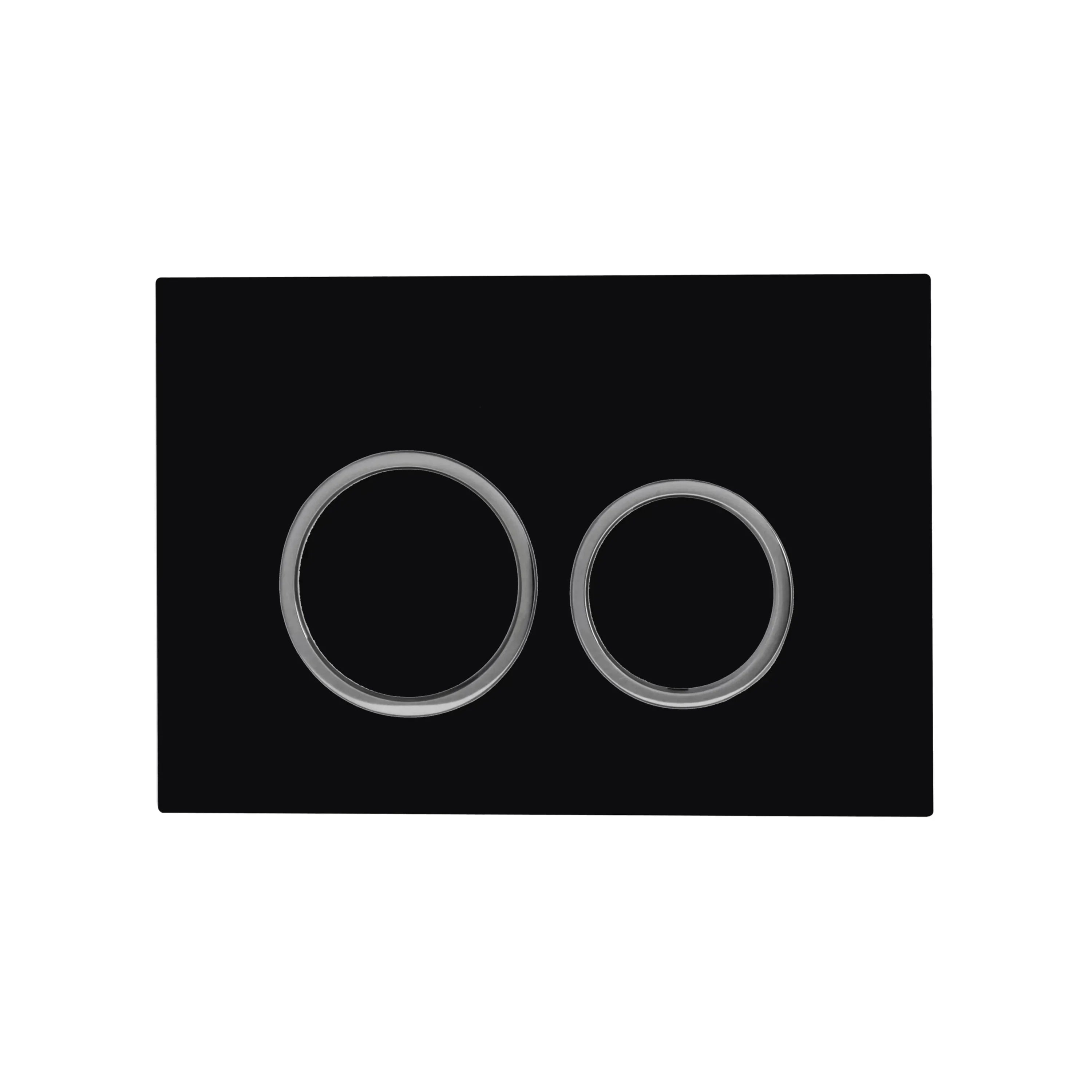 Valencia Dual Flush Elongated Wall-Hung Toilet in Matte Black - 1.1/1.6 GPF