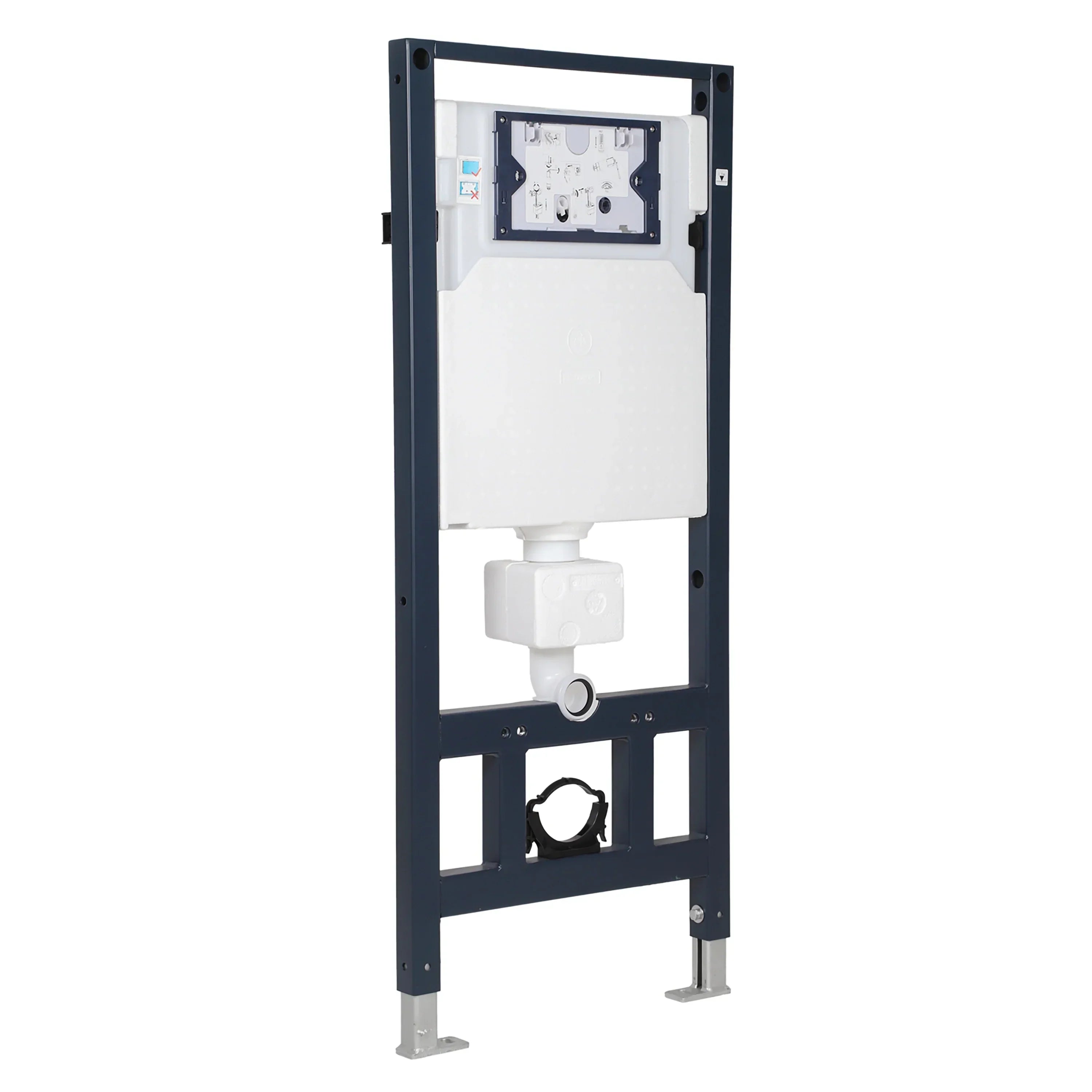 Toilette Murale Valentia Blanche - Double Chasse 1.1/1.6 GPF
