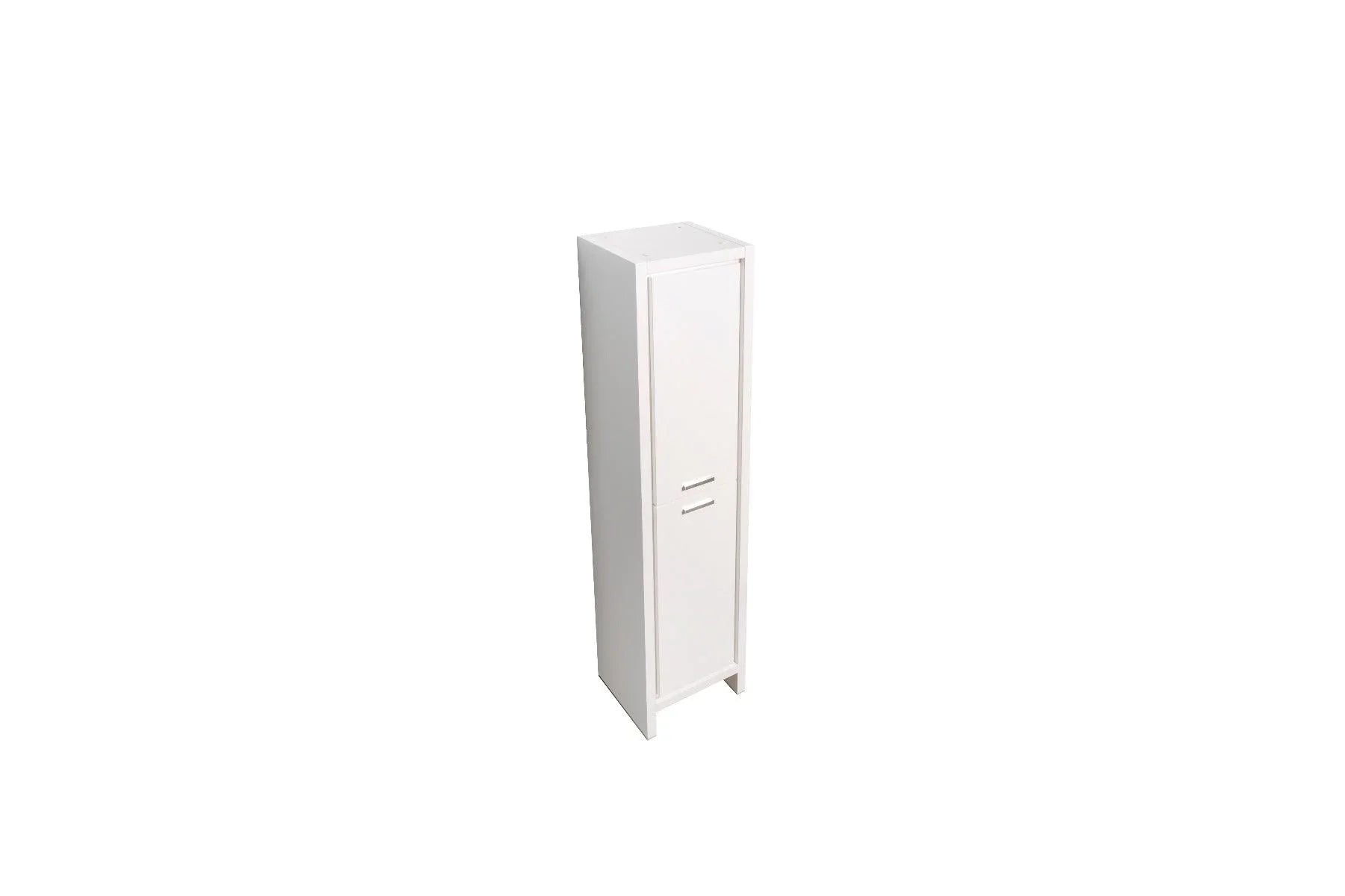 Bathroom Side Cabinet - White - Golden Elite Deco