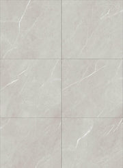 SPC Luxury Vinyl TrueGrout Tile - Aloof Grey - 5 mm - Golden Elite Deco