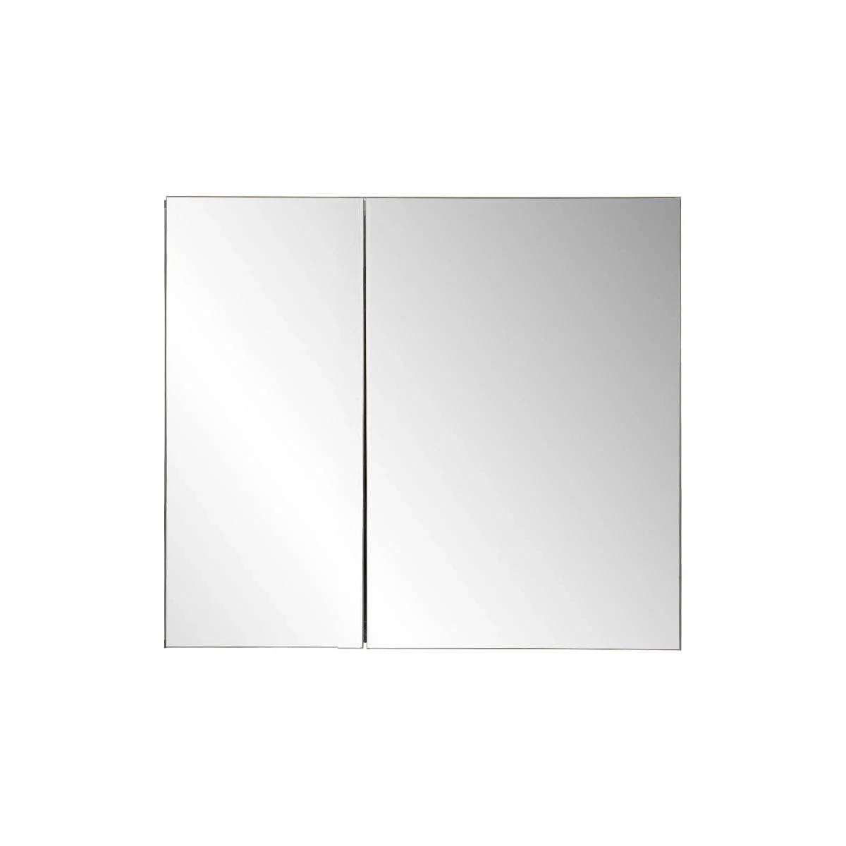 30" x 26" Aluminum Medicine Cabinet. Front view