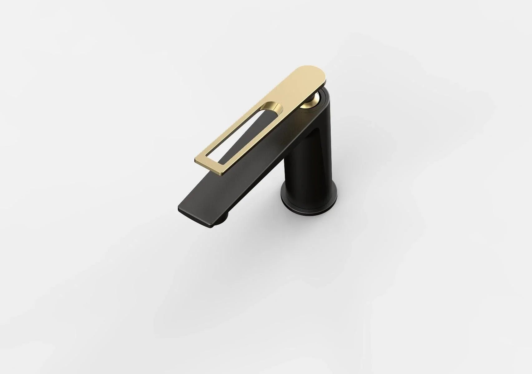 Faucet Regina - Black & Brushed Gold - Golden Elite Deco