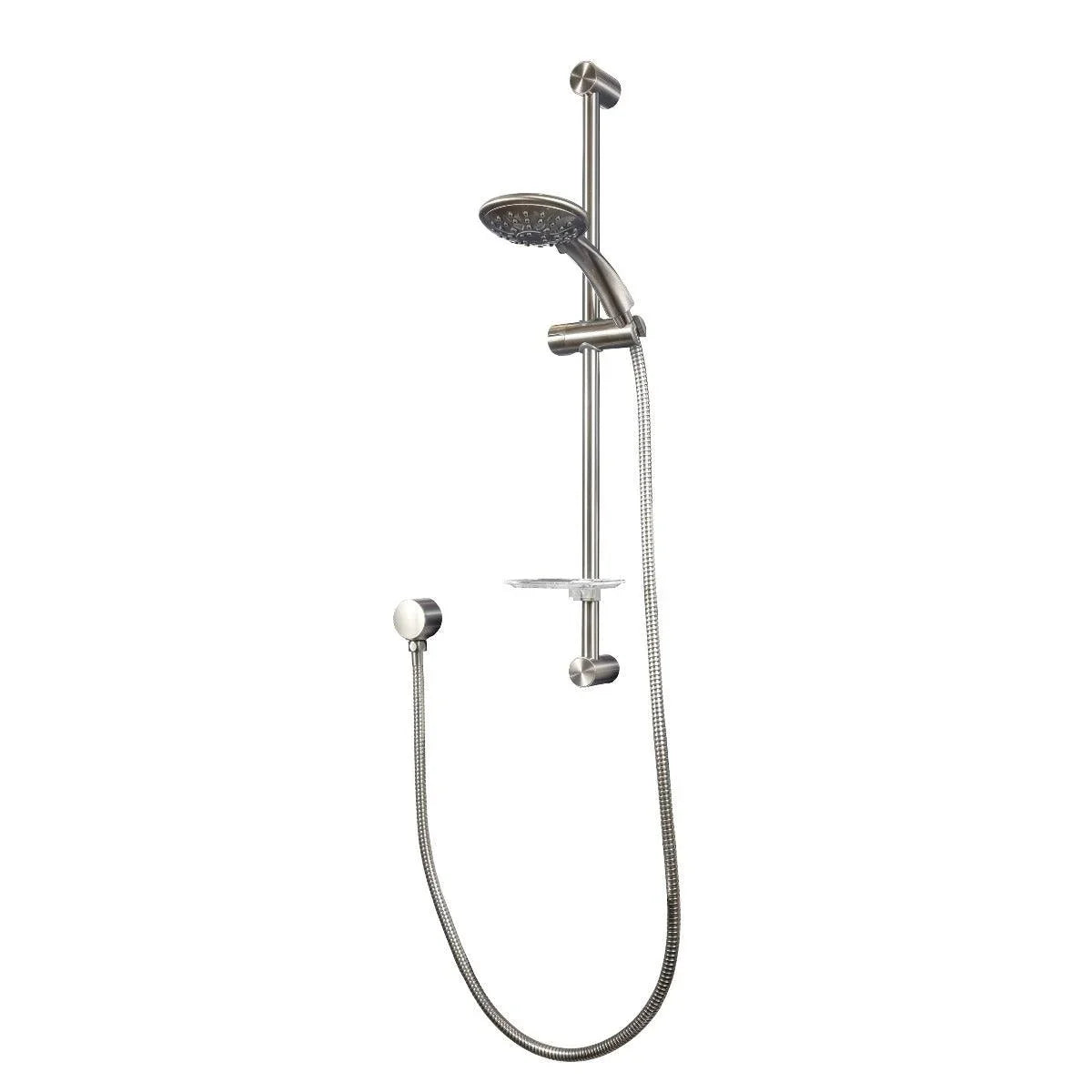 Bathroom Shower Set #22 - Bonn - Brushed Nickel - Golden Elite Deco