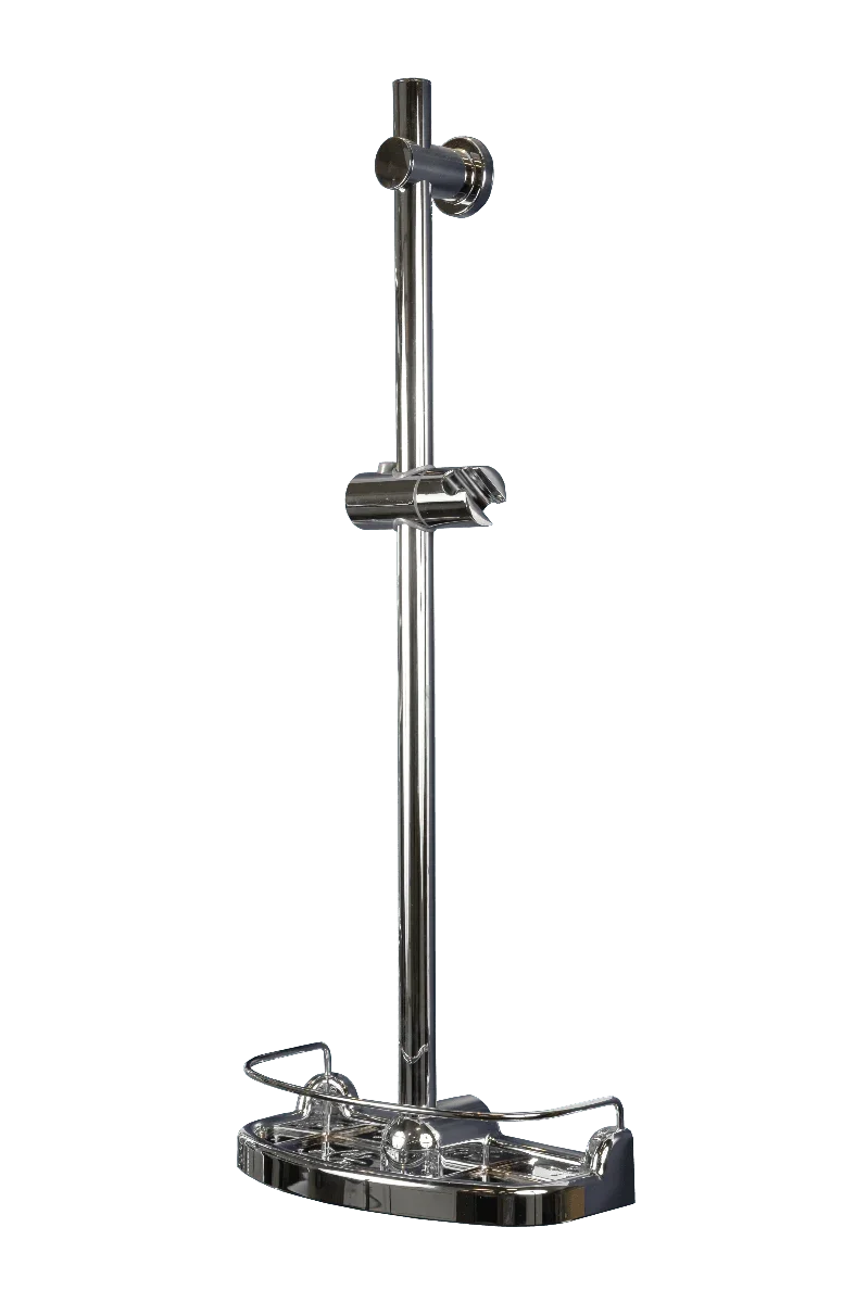 Bathroom Shower Set - Martinique - White & Chrome - 3 Function - Golden Elite Deco