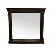 36" Claudia Mirror - Antique Coffee - Golden Elite Deco