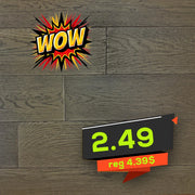 Plancher de Bois Franc Ingénierie en Chêne Smoked Parchment - 5po x 10mm | Clic