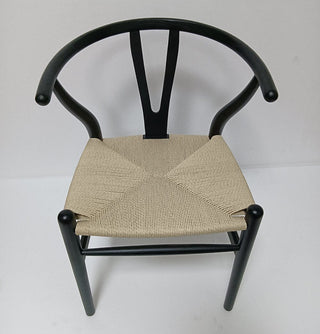 Dagmar Chair - Black & Natural Cord