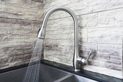 Retro Elite Kitchen Faucet - Brushed Nickel - Golden Elite Deco