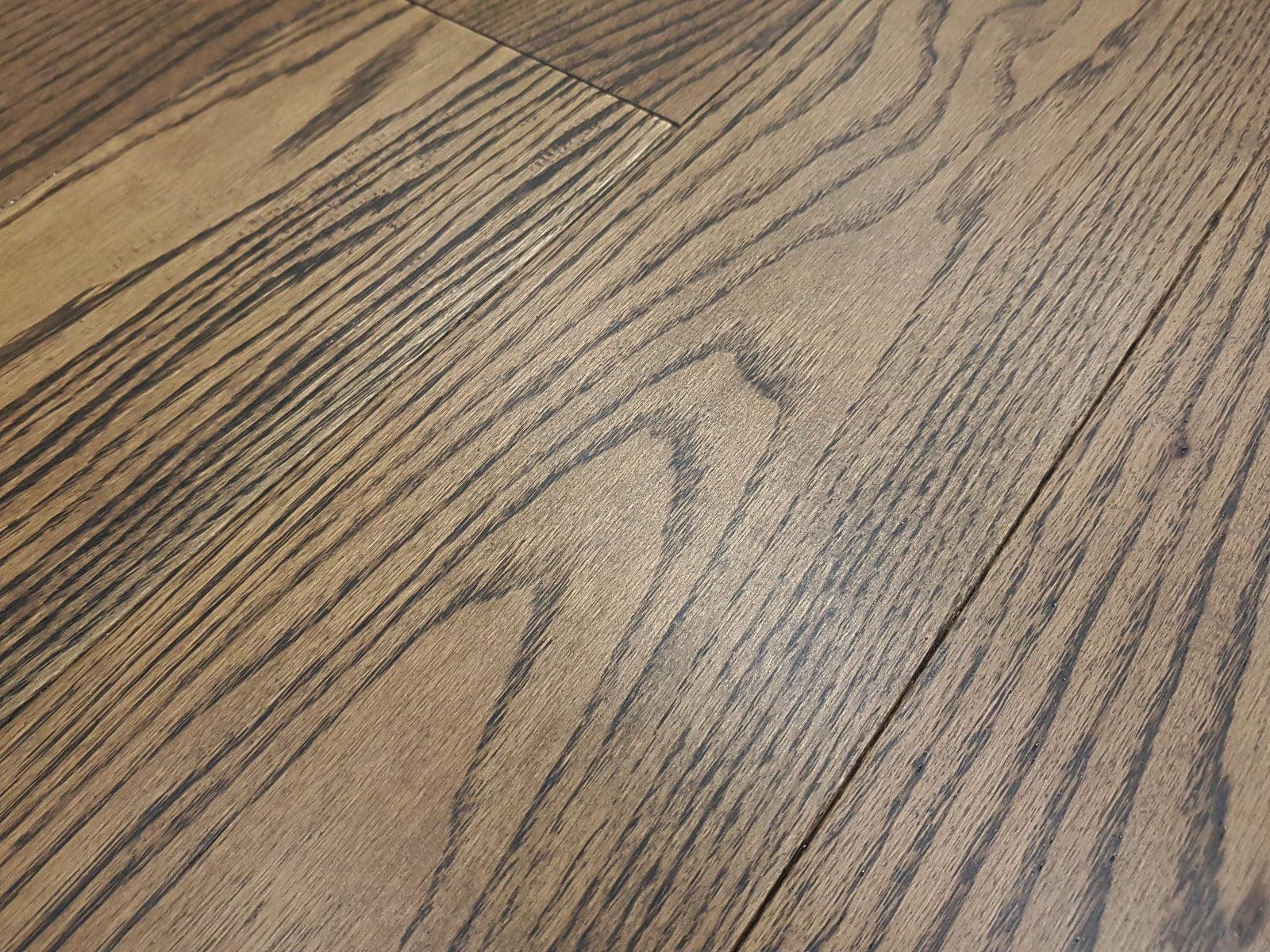 Red Oak Engineered Hardwood Flooring English Chestnut - 6" - Golden Elite Deco