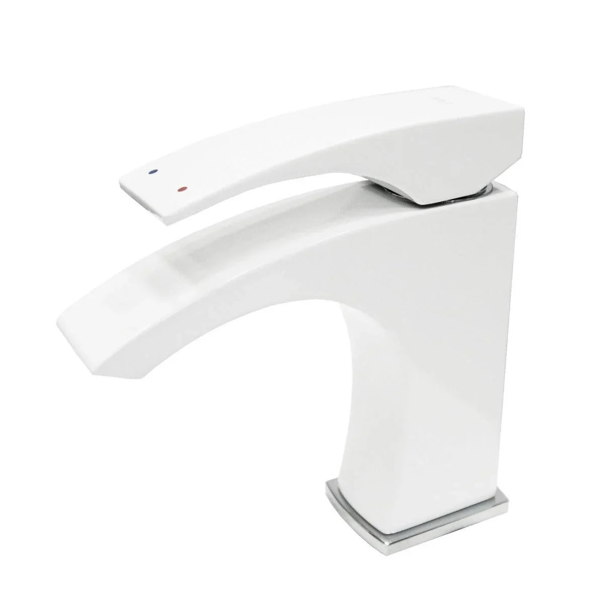 Faucet Galatina - White and Chrome - Golden Elite Deco