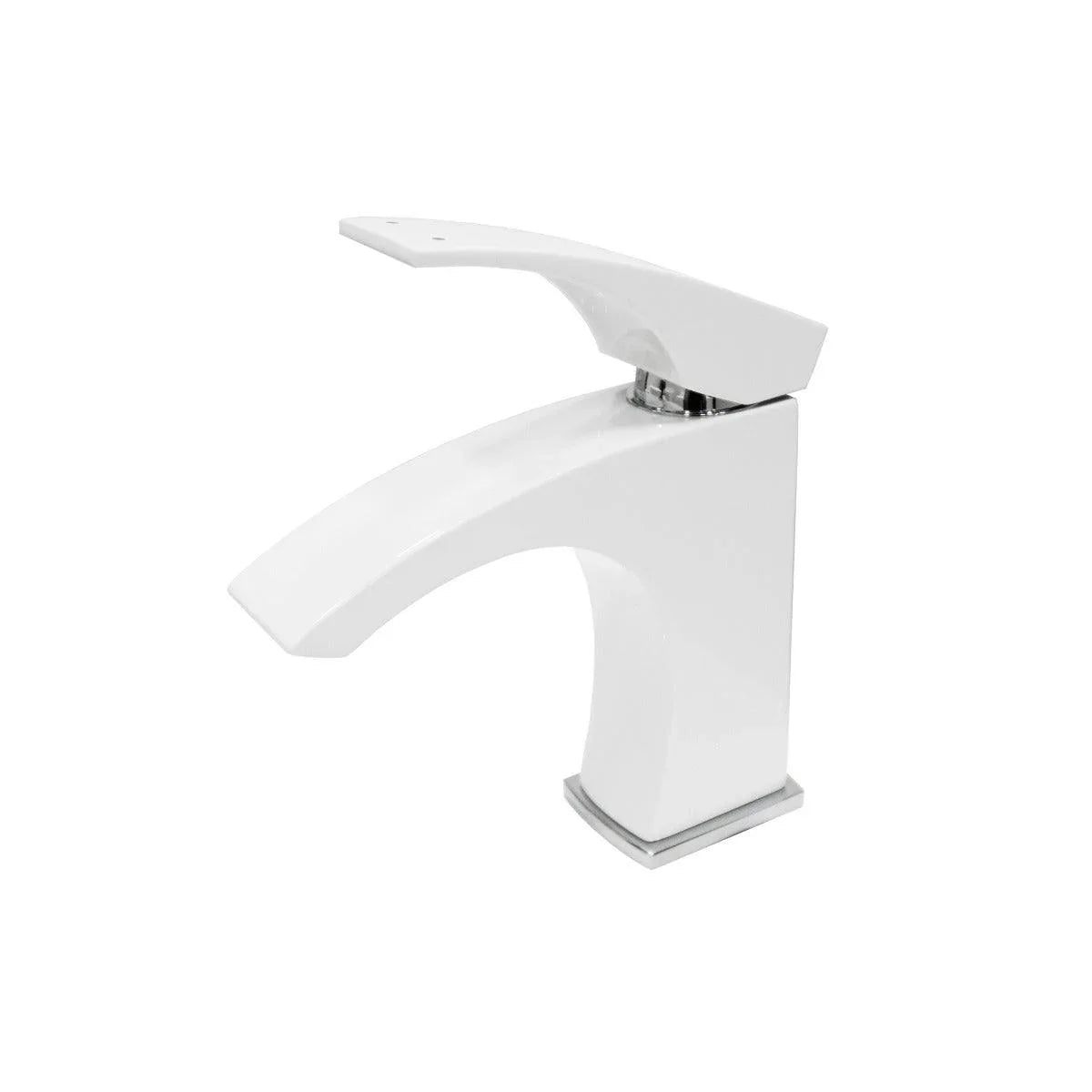 Faucet Galatina - White and Chrome - Golden Elite Deco