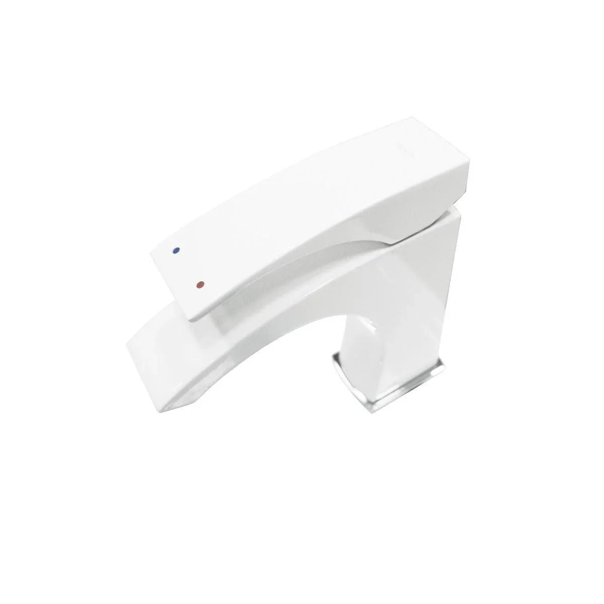 Faucet Galatina - White and Chrome - Golden Elite Deco