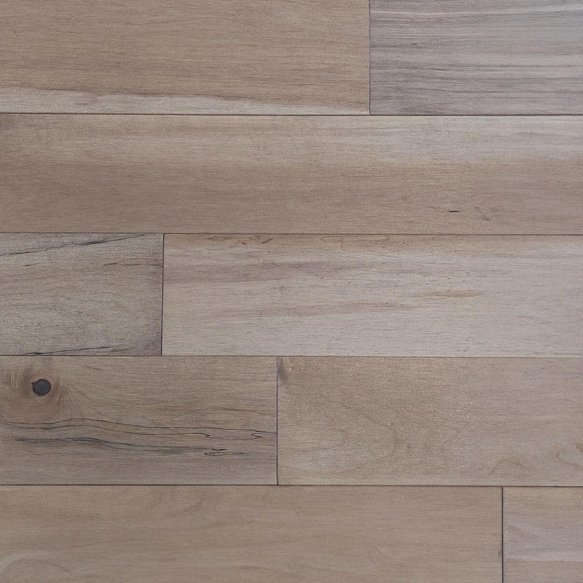 Hard Maple Bistro Solid Hardwood Flooring - Tongue & Groove - Raphia - 4¼" - Golden Elite Deco