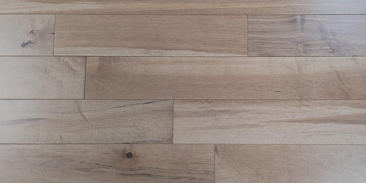 Hard Maple Bistro Solid Hardwood Flooring - Tongue & Groove - Raphia - 4¼" - Golden Elite Deco