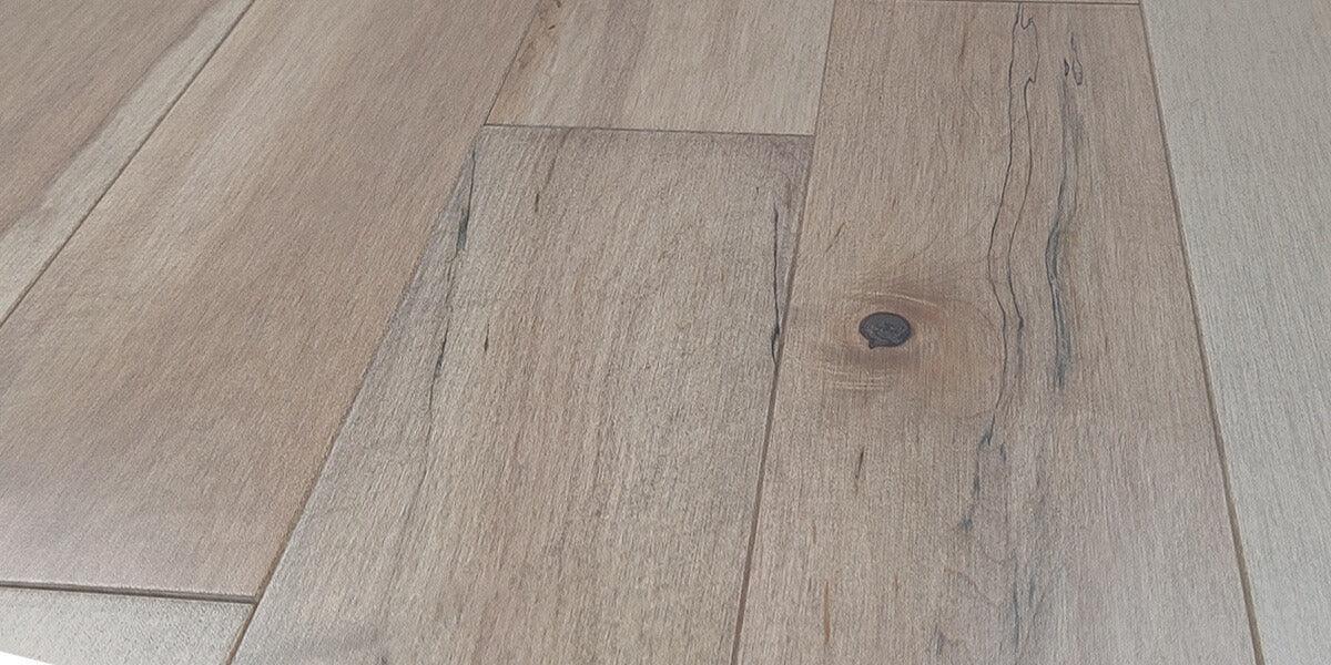 Hard Maple Bistro Solid Hardwood Flooring - Tongue & Groove - Raphia - 4¼" - Golden Elite Deco