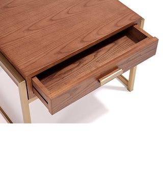 Heidi Nightstand/Bedside Table - Walnut