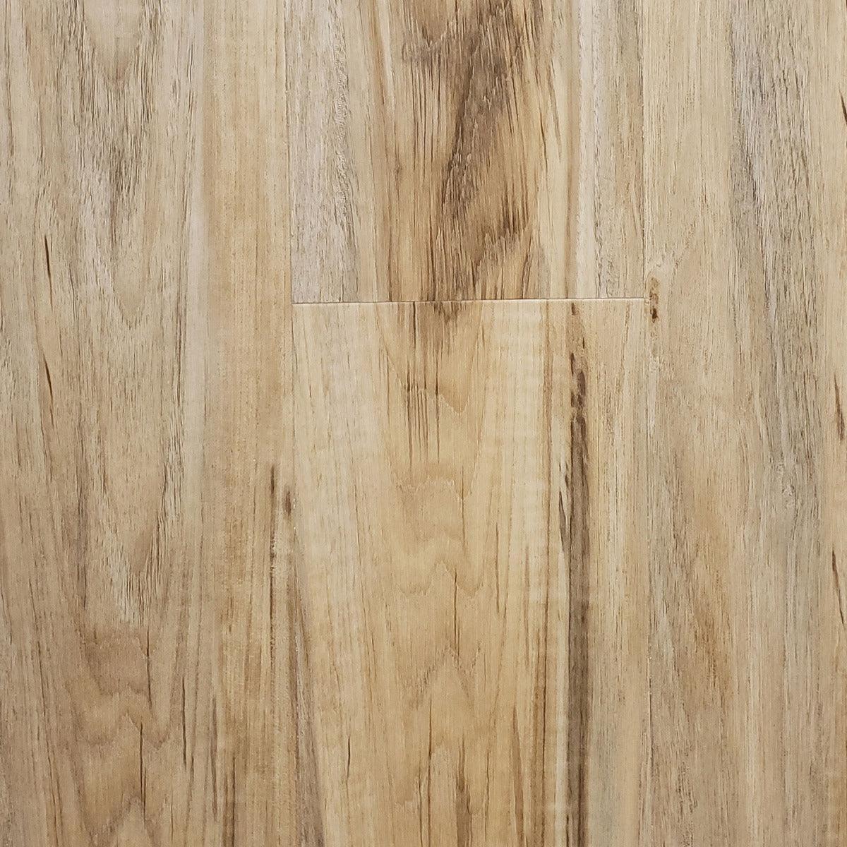 Hickory 6mm SPC Click Plank Flooring with Underpad | 7" x 54"