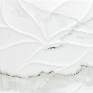 12" x 36" Ceramic Wall Tile - Grey River 3D - Golden Elite Deco