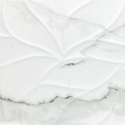 12" x 36" Ceramic Wall Tile - Grey River 3D - Golden Elite Deco