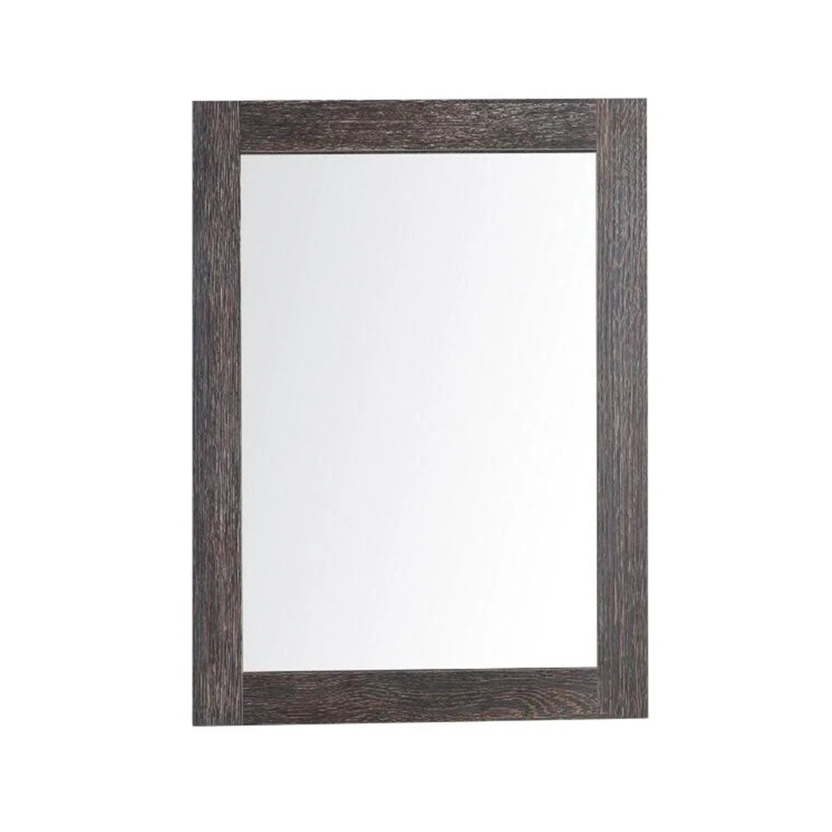 24" Mirror - Dark Oak - Golden Elite Deco