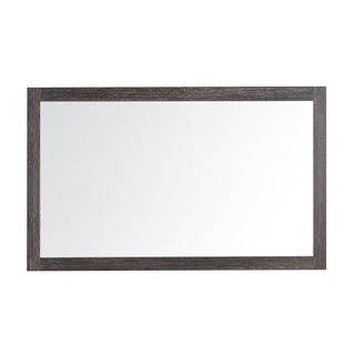 48" Mirror - Dark Oak - Golden Elite Deco