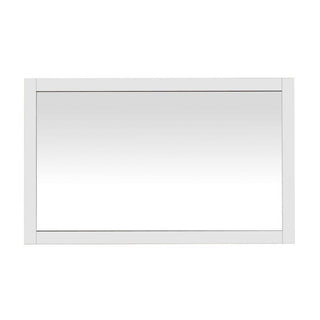 48" Mirror - White - Golden Elite Deco