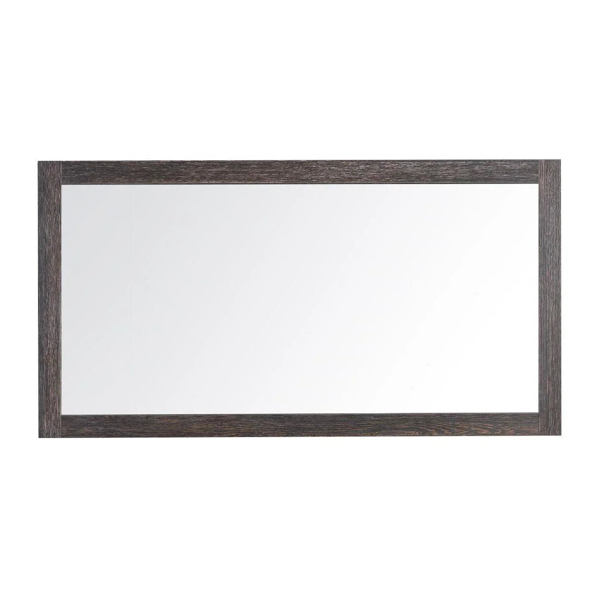 60" Mirror - Dark Oak - Golden Elite Deco