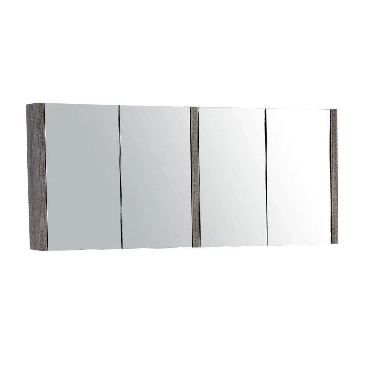 60" Medicine Cabinet - Maple Grey - Golden Elite Deco