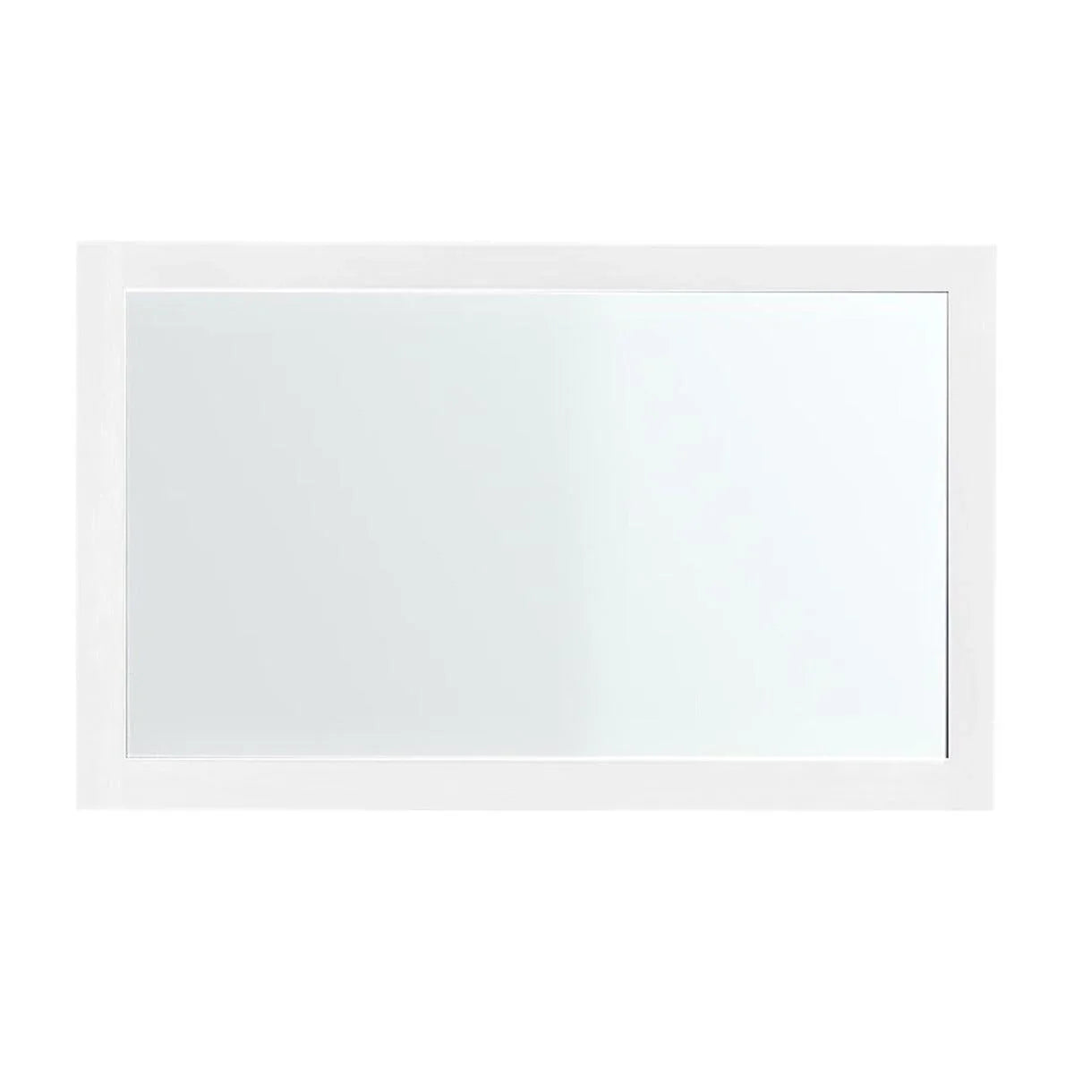 42" Mirror - White - Golden Elite Deco